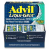 Advil – 2 Liquid-Gels Pain Reliever Liquid Filled Capsules – 50 Packets of 2 Count Each – 200 mg