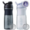 Blender Bottle SportMixer Combo – 28 Oz – 2 Pack