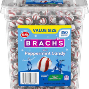 Bobs – Sweet Stripes Soft Peppermints – 61.73 Oz – 350 pcs