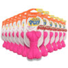 Hartz – Flexafoam Dura Play Medium Bone for Dogs, Assorted Colors – 12 Pack